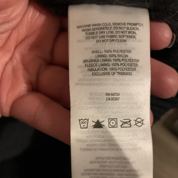 Columbia Mens Coat, Front Zip, Size Small, Great Condition, Fleece Lined - Picture 15 of 16